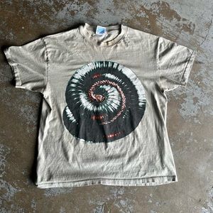 RARE 1994 Nine Inch Nails NIN T Shirt Distressed Downward Spiral Closer to God